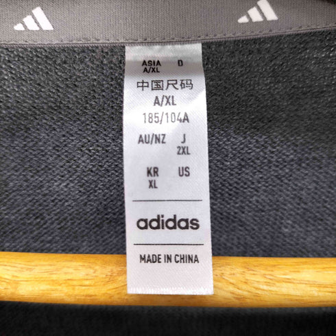 アディダス adidas 刺繍ロゴ ゴルフ ニットセーター メンズ 2XL