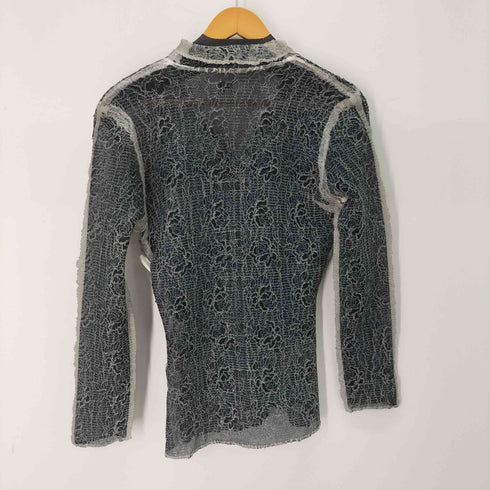 ヨシキヒシヌマ PEPLUM by YOSHIKI HISHINUMA シュリンクデザインシャツ レディース JPN:1