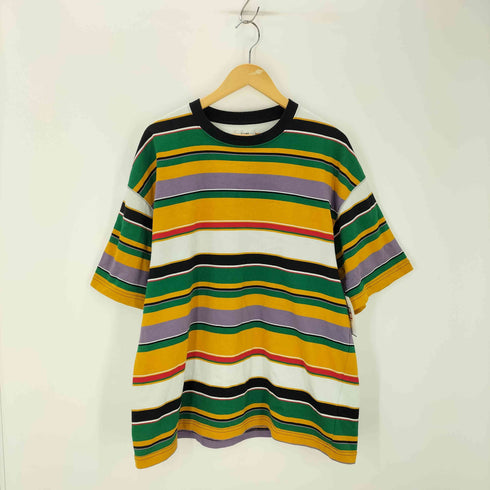 ビームス BEAMS 25SS マルチボーダー Tシャツ メンズ JPN:L