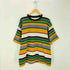 ビームス BEAMS 25SS マルチボーダー Tシャツ メンズ JPN:L
