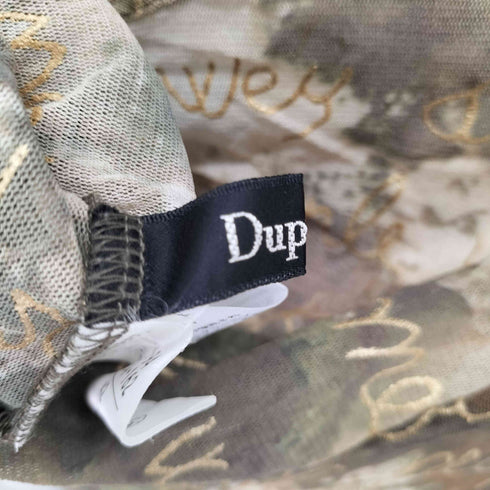 DUPRE-2 総柄 シアートップ レディース EUR:42
