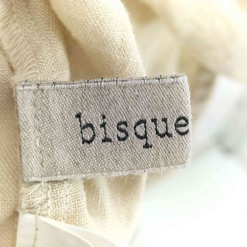 ビスクバイネストローブ bisque by nest robe ネップリネンシャツワンピース レディース