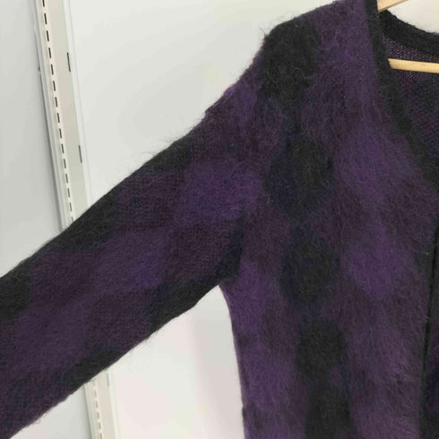 ニードルズ Needles 21AW Mohair Diamond Pattern Cardigan モヘア ダイヤモンド柄 カーディガン メンズ JPN:S