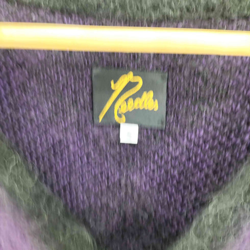 ニードルズ Needles 21AW Mohair Diamond Pattern Cardigan モヘア ダイヤモンド柄 カーディガン メンズ JPN:S