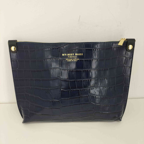 MY-BEST BAGS FIRENZE 型押し 3WAYバッグ レディース
