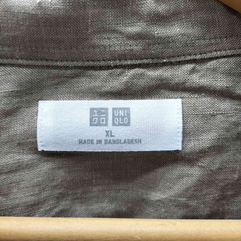 ユニクロ UNIQLO ウォッシャブルミラノリブクルーネックセーター メンズ JPN:XXL
