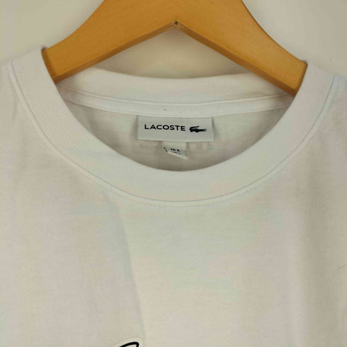 ラコステ LACOSTE ZOZO CHAMIPIONSHIPコラボ セレブレーションロゴ ZOZOカラー クロックTシャツ メンズ import:L