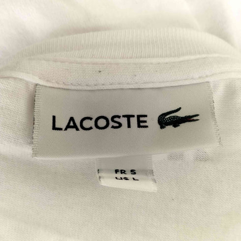 ラコステ LACOSTE ZOZO CHAMIPIONSHIPコラボ セレブレーションロゴ ZOZOカラー クロックTシャツ メンズ import:L