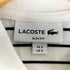 ラコステ LACOSTE SLIM FIT ロゴ刺繍 ボーダー 鹿の子 ポロシャツ メンズ import:S