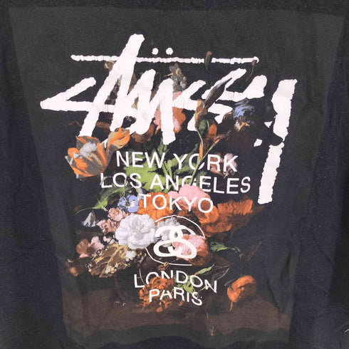 ステューシー Stussy FLOWER WORLD TOUR TEE 花 ワールドツアー Tシャツ メンズ import:M