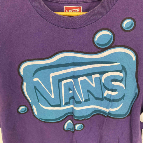バンズ VANS 石鹸 バブル ロゴ プリント Tシャツ メンズ import:L