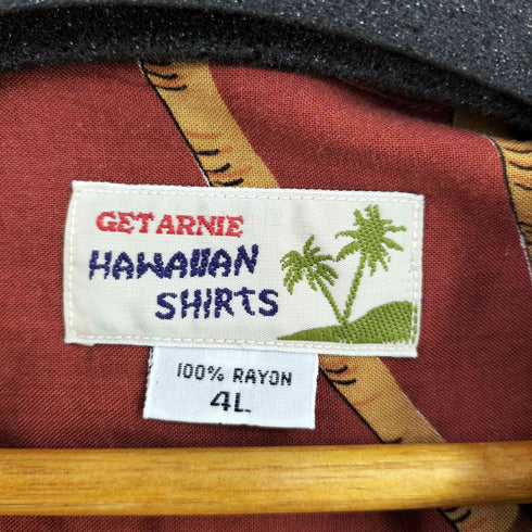 Get Arnie HAWAIIAN SHIRTS メンズ 4L