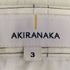 アキラナカ AKIRA NAKA アシンメトリーティアードスカート レディース JPN:3