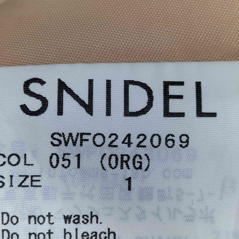 スナイデル snidel ギャザーキャミワンピース レディース JPN:1