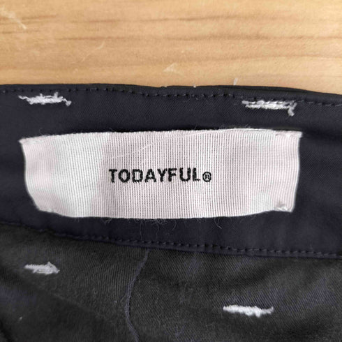 トゥデイフル TODAYFUL Satin Stitch Trousers サテンステッチトラウザー レディース JPN:36