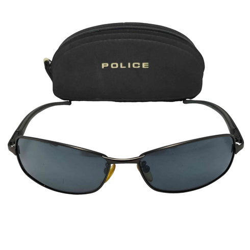 ポリス POLICE イタリア製 S2900 58 Pロゴ サングラス メンズ