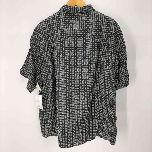 クレイボーン Claiborne 総柄半袖シャツ メンズ XL