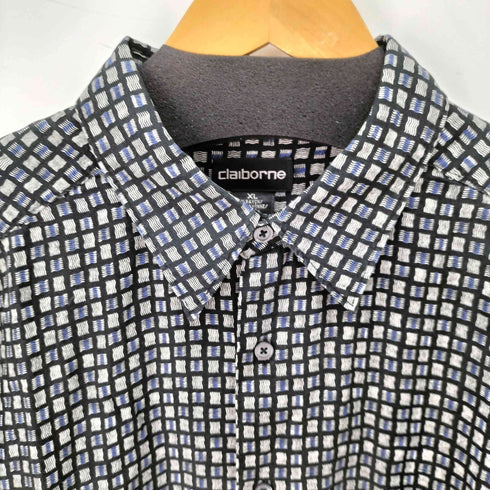 クレイボーン Claiborne 総柄半袖シャツ メンズ XL