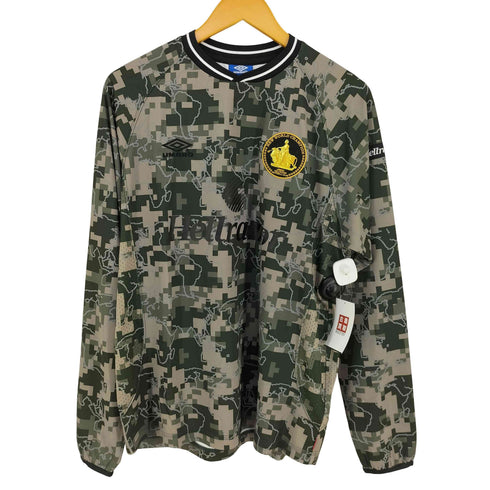 ヘルレイザー HELLRAZOR NEW WORLD DIGITAL CAMO FOOTBALL JERSEY ゲームシャツ メンズ JPN:M
