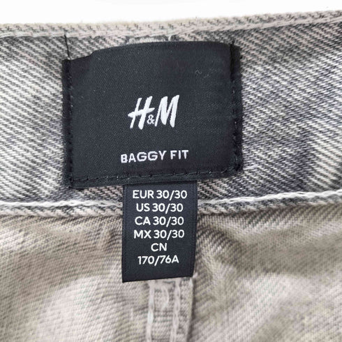 エイチアンドエム H&M BAGGY FIT デニムパンツ メンズ US 30/30