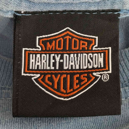 ハーレーダビッドソン HARLEY-DAVIDSON Factry Tour イーグル羽 プリントTシャツ メンズ import:XL