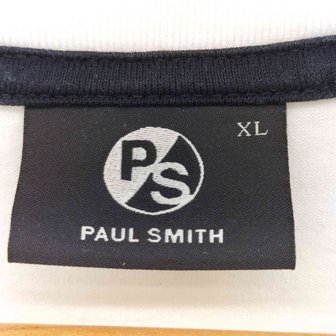 ピーエスポールスミス PS Paul Smith ロゴ エンボス 半袖Tシャツ メンズ import:XL