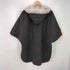 ARAN SWEATER MARKET アイルランド製 MERINO WOOL ネップ ウール ポンチョ メンズ S/M