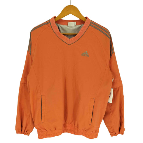 アディダス adidas デタッチャブル レベル2 ウィンドブレーカー Vネック プルオーバー メンズ import:L