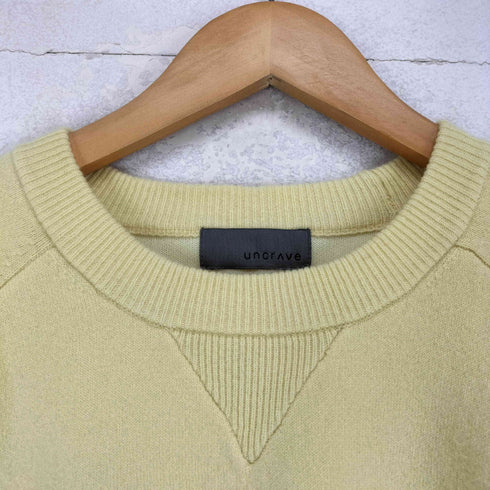 アンクレイヴ uncrave カシミヤ混Vガゼットニット レディース JPN:1