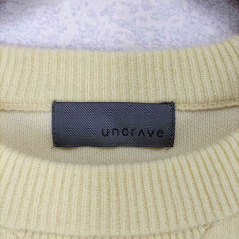 アンクレイヴ uncrave カシミヤ混Vガゼットニット レディース JPN:1