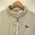 シュミーズラコステ CHEMISE LACOSTE 70-80S フランス製 裏地パイル ワンポイント ワッペン パッカブルフード ストライプ ジャケット メンズ 5