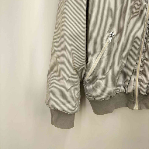 シュミーズラコステ CHEMISE LACOSTE 70-80S フランス製 裏地パイル ワンポイント ワッペン パッカブルフード ストライプ ジャケット メンズ 5