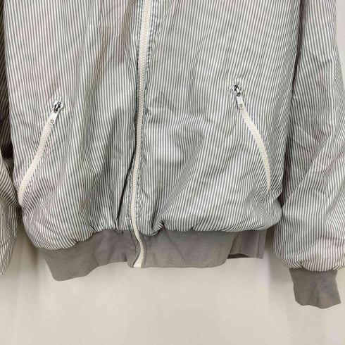 シュミーズラコステ CHEMISE LACOSTE 70-80S フランス製 裏地パイル ワンポイント ワッペン パッカブルフード ストライプ ジャケット メンズ 5