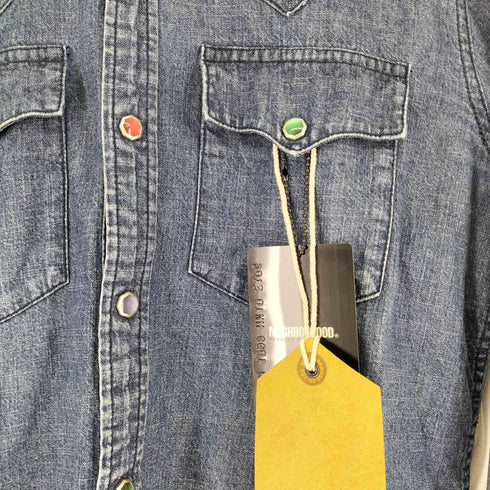 ネイバーフッド NEIGHBORHOOD DEAD WOOD DENIM SHIRT. メンズ import:S