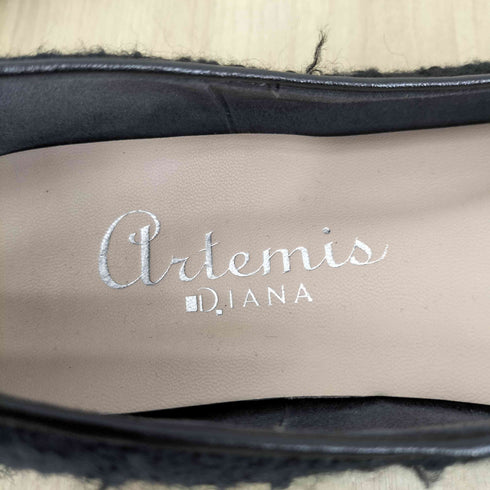 ダイアナ DIANA ビジュー装飾フラットパンプス レディース 22 1/2