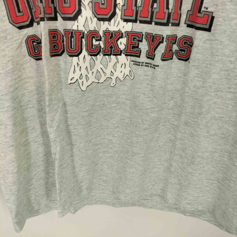 フルーツオブザルーム FRUIT OF THE LOOM 90S USA製 シングルステッチ プリントクルーネックTシャツ メンズ import:L