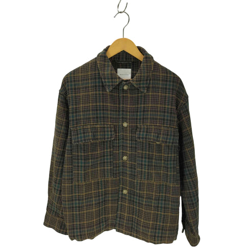 フリークスストア FREAKS STORE チェック柄シャツジャケット メンズ JPN:M