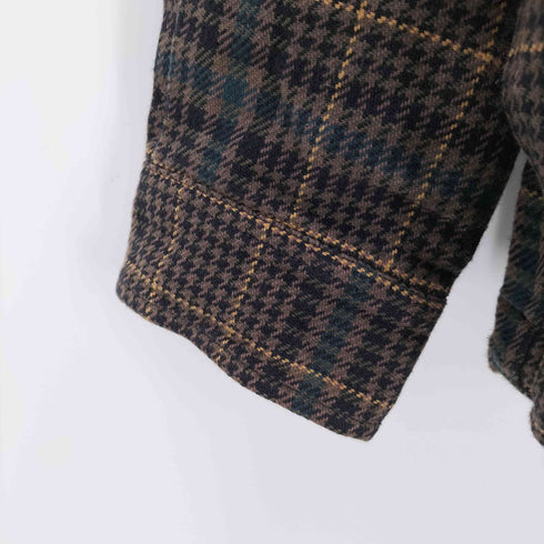 フリークスストア FREAKS STORE チェック柄シャツジャケット メンズ JPN:M