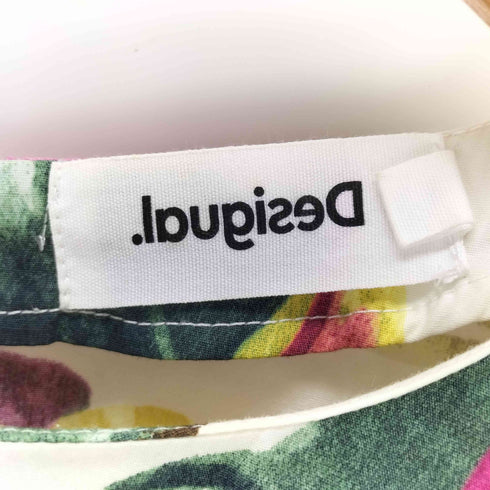 デシグアル Desigual フラワープリント ブラウス レディース S