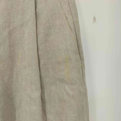 HAVEL studio リネンツイルストレッチバレルクロップドワイドパンツ レディース JPN:36