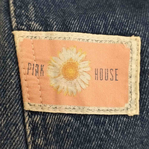 ピンクハウス PINK HOUSE ワッペン付き デニムワンピース レディース