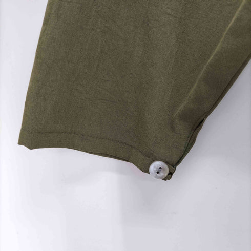{[kukords L/S フリンジデザインシャツ レディース