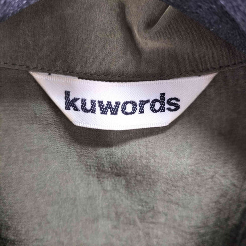 {[kukords L/S フリンジデザインシャツ レディース