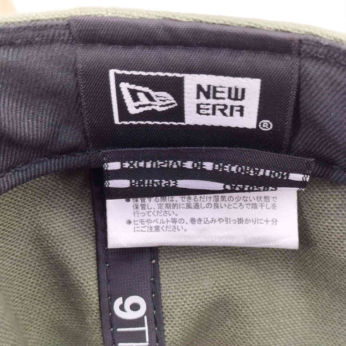 ニューエラ NEW ERA ONSPOTZ別注 9THIRTY レザーパッチ 6パネルキャップ メンズ