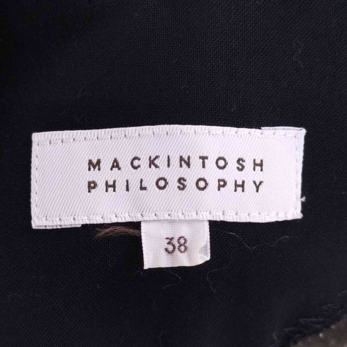 マッキントッシュフィロソフィー MACKINTOSH PHILOSOPHY リボン リブワンピース レディース EUR:38