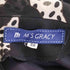 エムズグレイシー Ms GRACY リボン柄 フレンチスリーブ フリル ワンピース レディース JPN:38