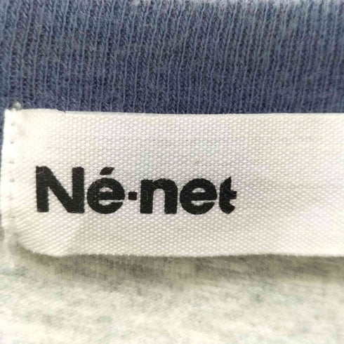 ネネット Ne-net ラグラン プリントカットソー レディース 2