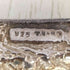 925刻印 TV-47 ネコ ネズミ シルバーブローチ レディース