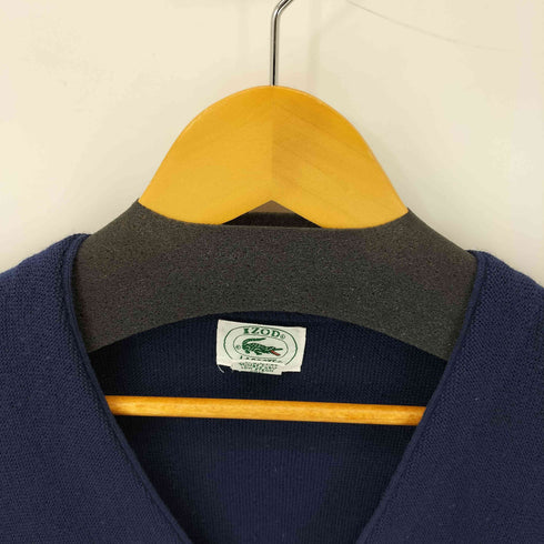 アイゾッドラコステ IZOD LACOSTE 80S USA製 アクリルカーディガン メンズ import:L
