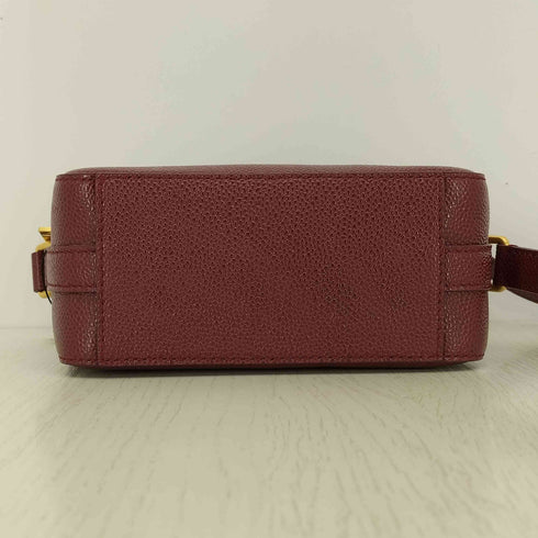 トムブラウン THOM BROWNE ぺブルグレインレザー BUSINESS BAG MINI レディース O/S